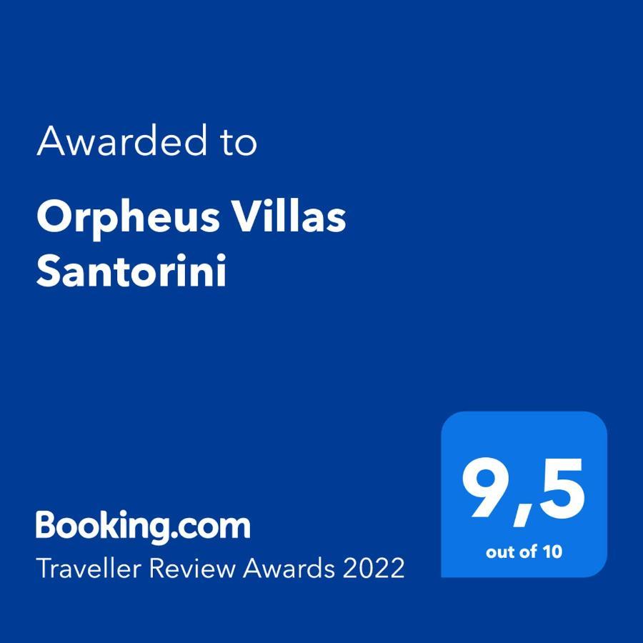 Villa Orpheus Santorini Megalochori  Eksteriør bilde
